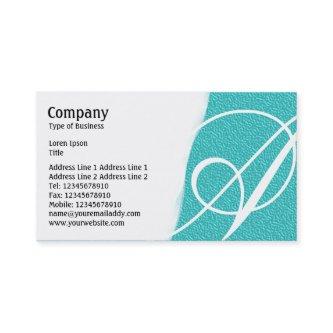 Torn Away - Cyan Embossed Texture