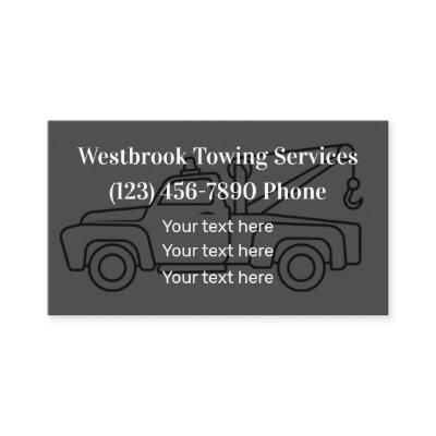 Tow Truck Wrecker Service Simple