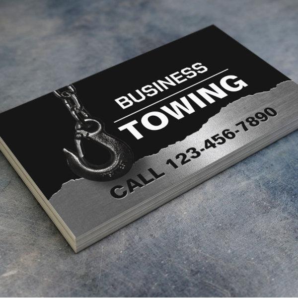 Towing Company Professional Black Metal Tow Hook