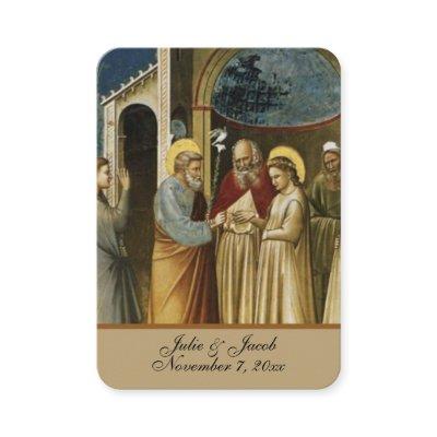 Traditional Catholic Wedding Favor Holy Card