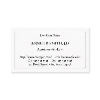 Traditional, Professional Lawyer