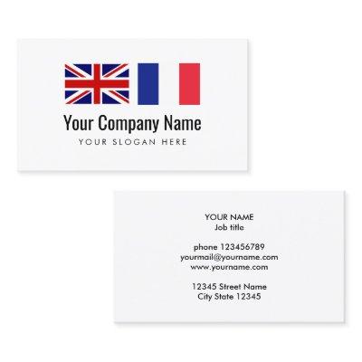 Translation services English French translator