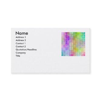 transparent colorful retro pattern, Name, Addre...