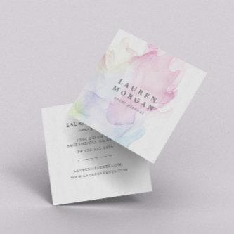 Transparent Silk Elegant Square