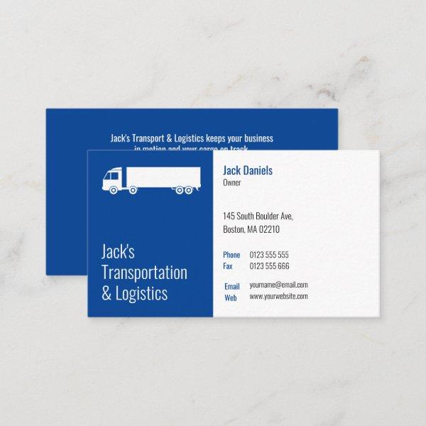 Transportation & Logistic | Blue Truck Business Ca