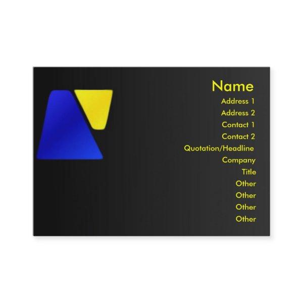 Trapezoid Profile Card