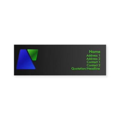 Trapezoid Profile Card