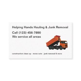 Trash Hauling And Junk Removal Simple