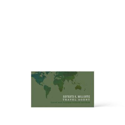 Travel Agent Modern grayish-green
