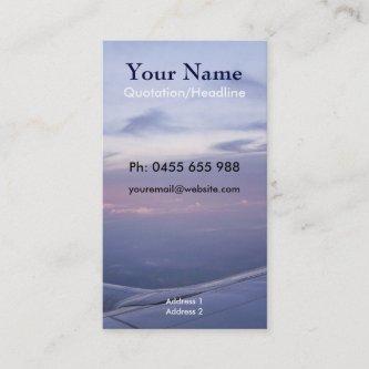 Travel Business/Profile Card