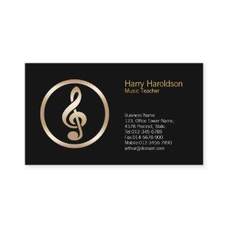 Treble Clef Icon Music Teacher