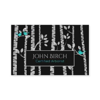 ** Tree Doctor Birch Trees Blue Birds Arborist
