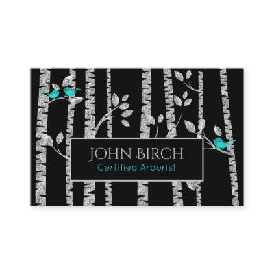 ** Tree Doctor Birch Trees Blue Birds Arborist