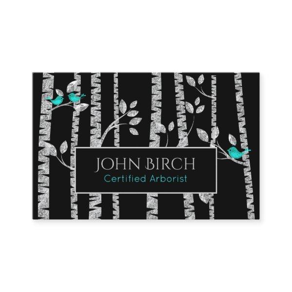 ** Tree Doctor Birch Trees Blue Birds Arborist
