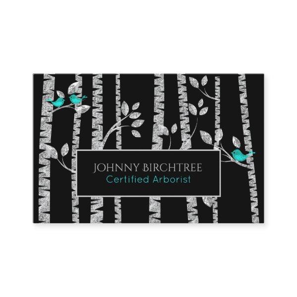 *~* Tree Doctor Birch Trees Blue Birds Arborist