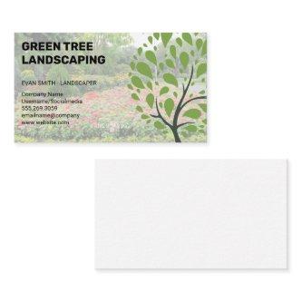 Tree Logo | Landscaping | Garden Background