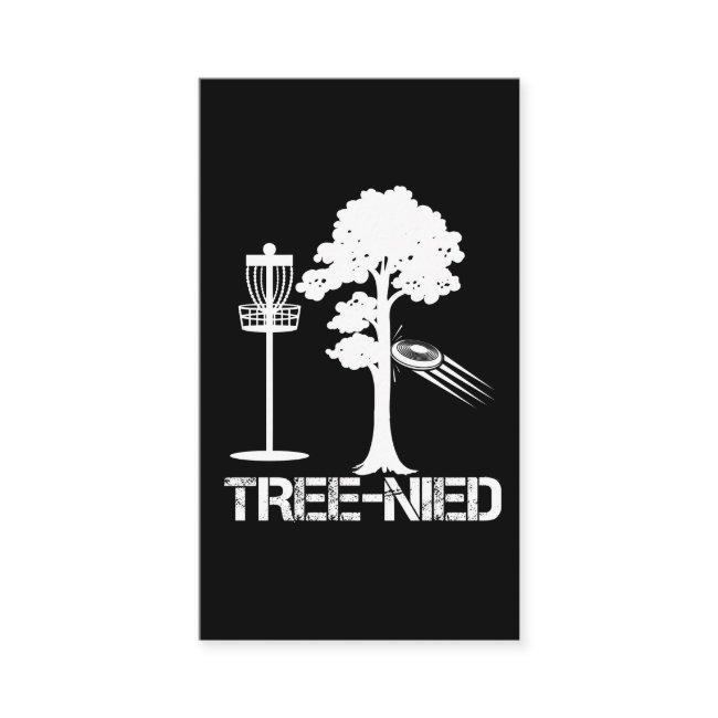 Tree Nied Funny Disc Golf Player Joke Frisbee