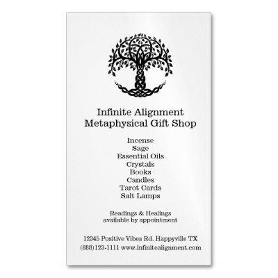 Tree of Life Symbol for Metaphysical Shop Business  Magnet