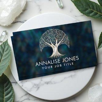Tree of life - Yggdrasil Pearl on Abalone Shell