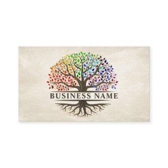 Tree of life - Yggdrasil - Rainbow leaves