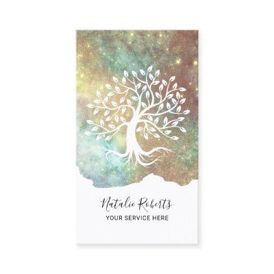 Tree Root Modern Glam Glitter Beauty Salon & SPA