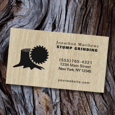 Tree Saw Stump Grinding Removal