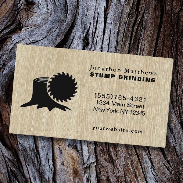 Tree Saw Stump Grinding Removal