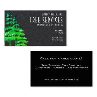 Tree Services Standard, 3.5" x 2.0"