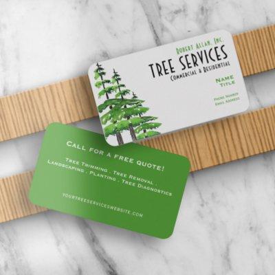 Tree Services Standard, 3.5" x 2.0"