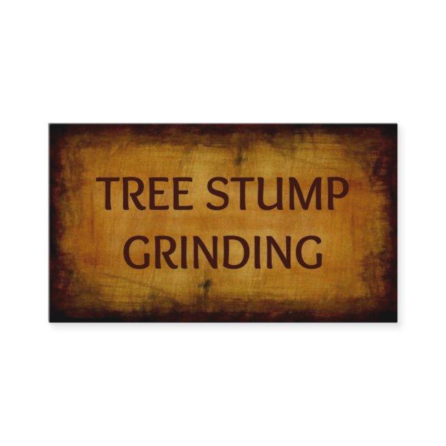 Tree Stump Grinding Antique