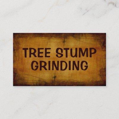 Tree Stump Grinding Antique