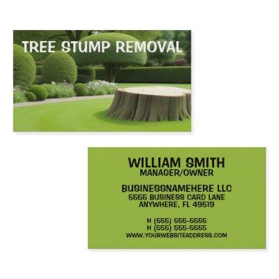 Tree Stump Grinding
