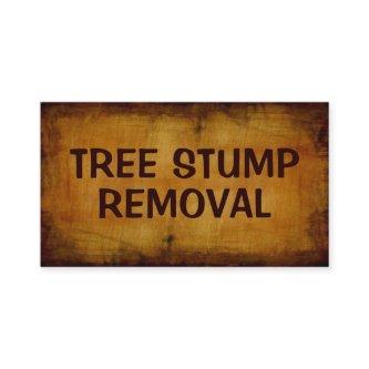 Tree Stump Removal Antique