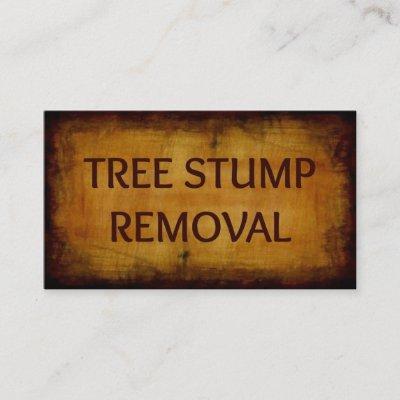 Tree Stump Removal Antique
