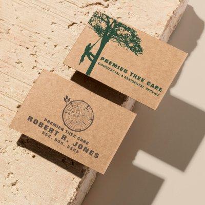 Tree Trimming Service Professional Arborist Logo