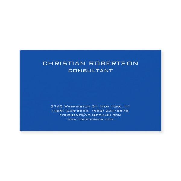Trend Cobalt Blue White Professional