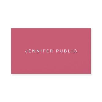 Trend Colors Modern Minimalist Designed Template