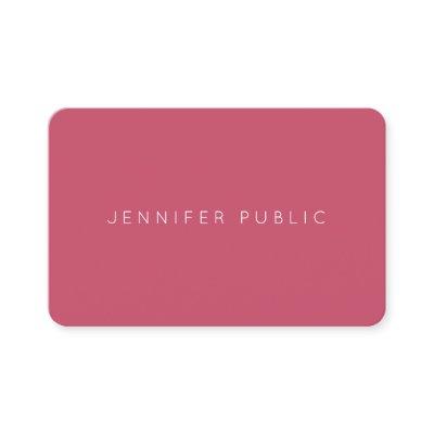 Trend Colors Template Professional Minimalist Chic
