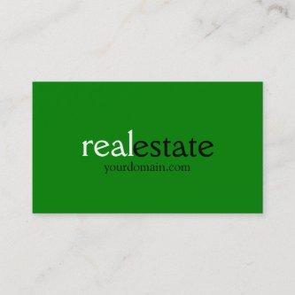 Trend Office Green Real Estate Agent