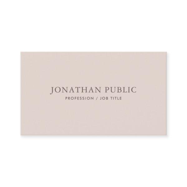 Trending Elegant Colors Modern Simple Template