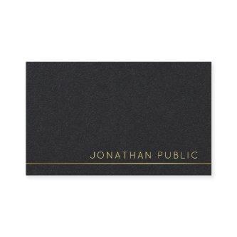 Trending Modern Elegant Premium Black Luxury