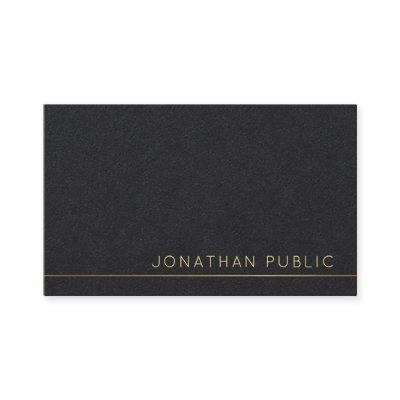 Trending Modern Elegant Premium Black Luxury