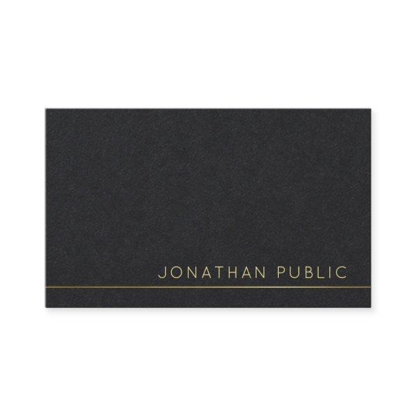 Trending Modern Elegant Premium Black Luxury