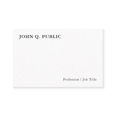 Trending Modern Minimalist Personalized Elegant