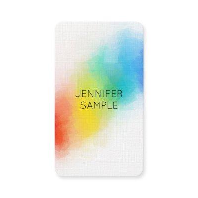Trending Rainbow Colors Elegant Template Modern
