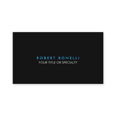 Trendy Black White Blue Standard