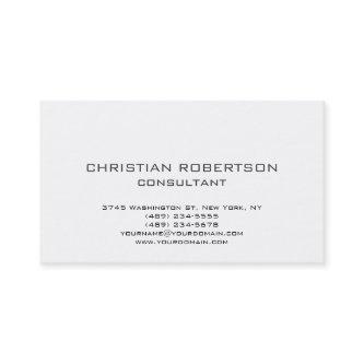 Trendy Black White Professional