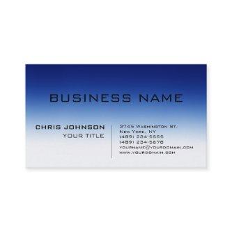 Trendy Blue Contemporary Consultant