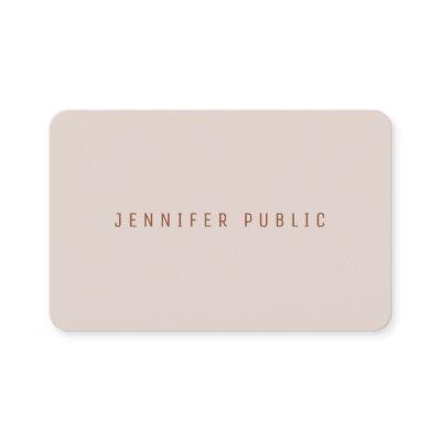 Trendy Colors Elegant Luxury Professional Template