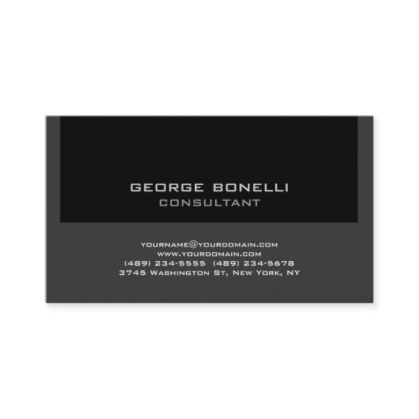 Trendy Contemporary Black Gray